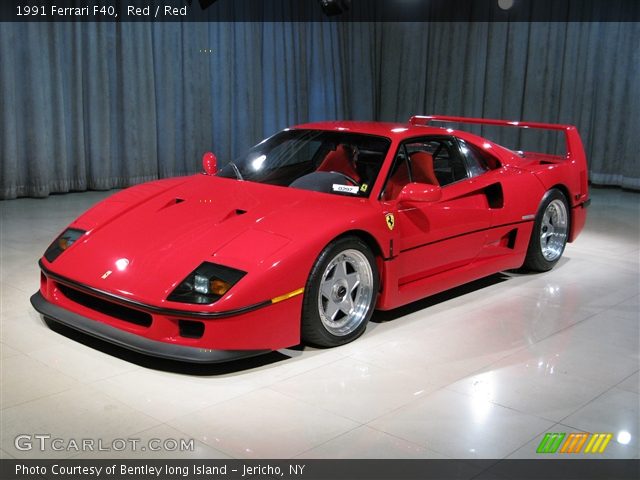 1991 Ferrari F40  in Red