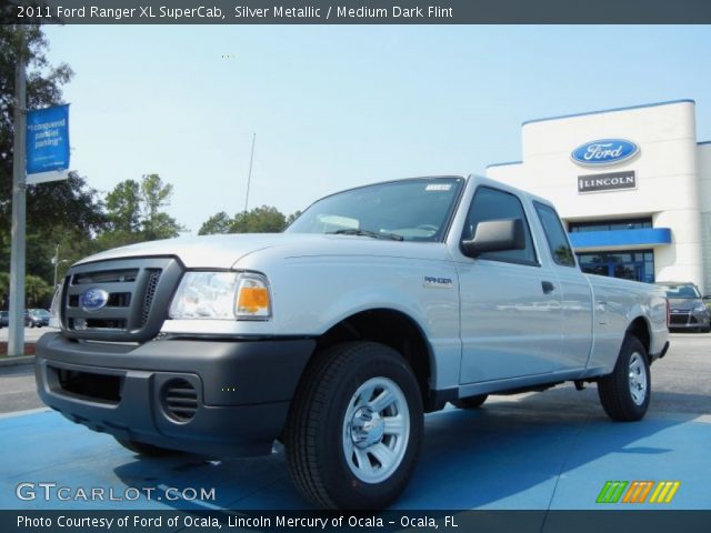 2011 Ford Ranger XL SuperCab in Silver Metallic
