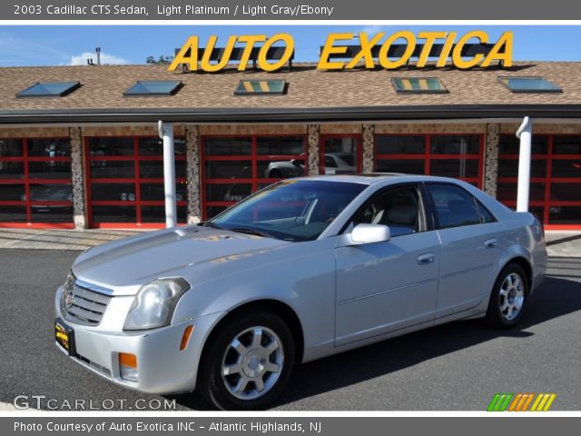 2003 Cadillac CTS Sedan in Light Platinum