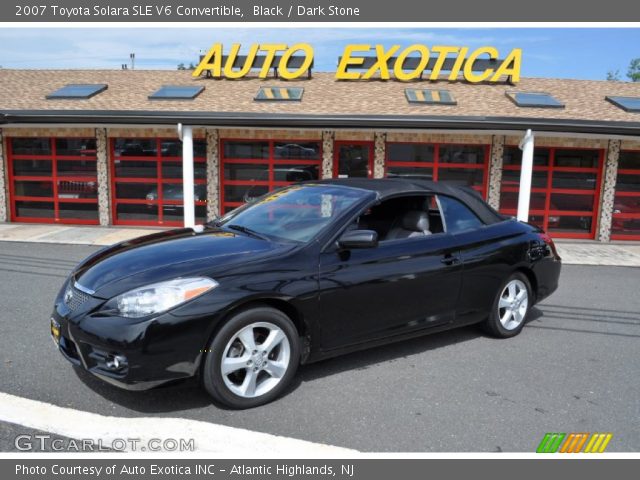 2007 Toyota Solara SLE V6 Convertible in Black