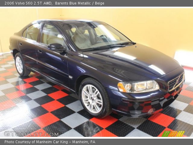 2006 Volvo S60 2.5T AWD in Barents Blue Metallic