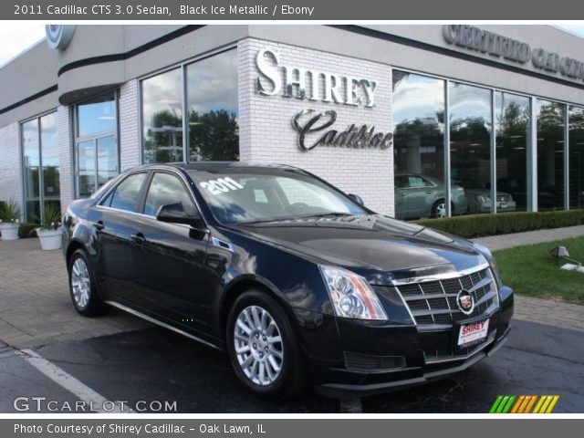2011 Cadillac CTS 3.0 Sedan in Black Ice Metallic