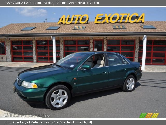 1997 Audi A4 2.8 quattro Sedan in Cactus Green Metallic