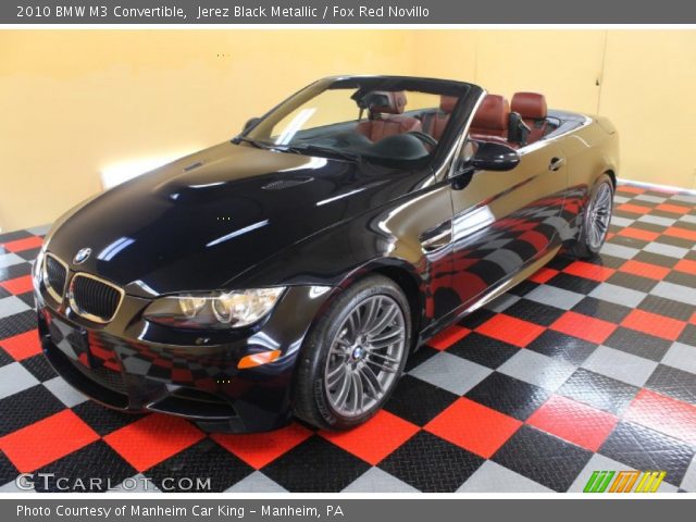 2010 BMW M3 Convertible in Jerez Black Metallic
