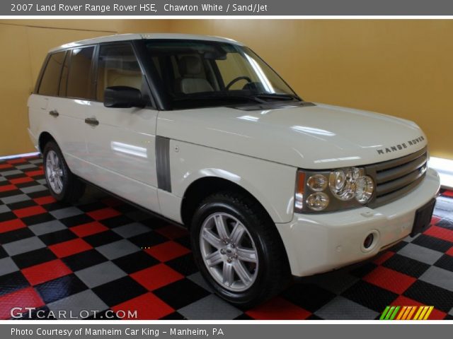 2007 Land Rover Range Rover HSE in Chawton White