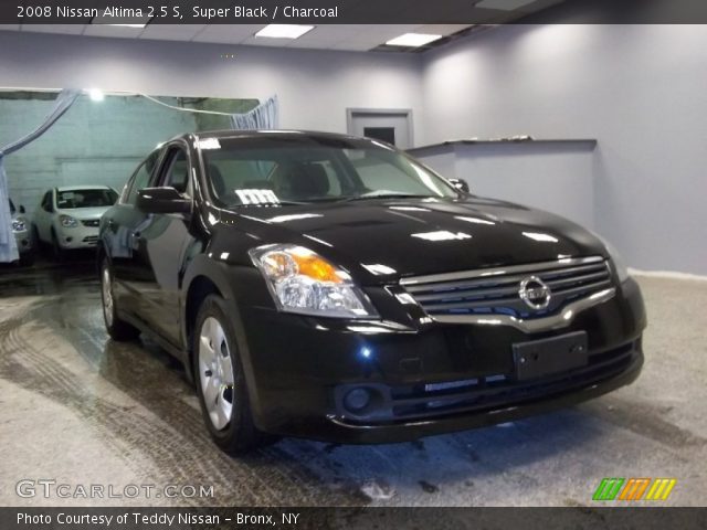 2008 Nissan Altima 2.5 S in Super Black
