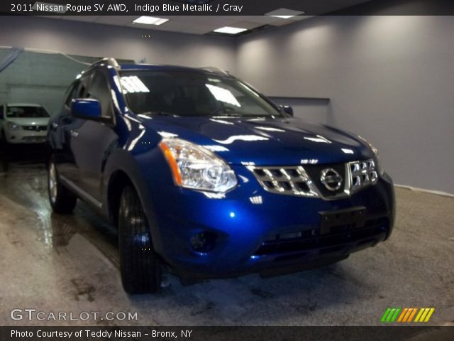 2011 Nissan Rogue SV AWD in Indigo Blue Metallic