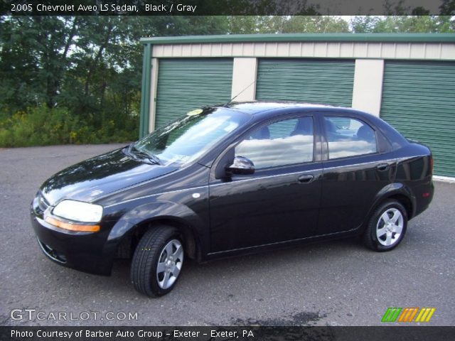 2005 Chevrolet Aveo LS Sedan in Black