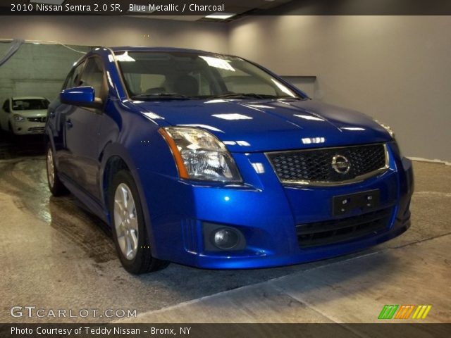 2010 Nissan Sentra 2.0 SR in Blue Metallic