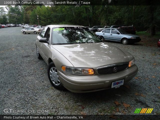 1998 Buick Century Custom in Light Sandrift Metallic