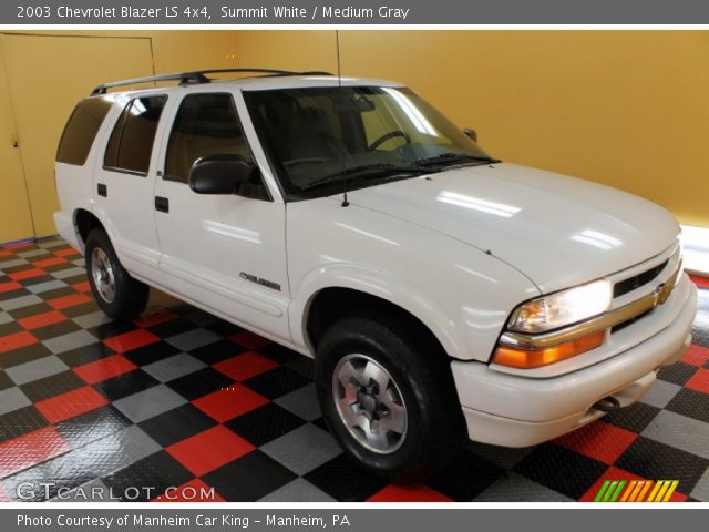 2003 Chevrolet Blazer LS 4x4 in Summit White