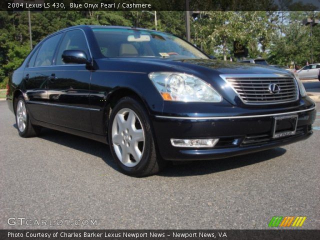 2004 Lexus LS 430 in Blue Onyx Pearl
