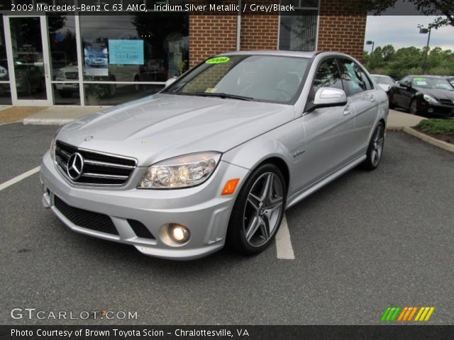 2009 Mercedes-Benz C 63 AMG in Iridium Silver Metallic