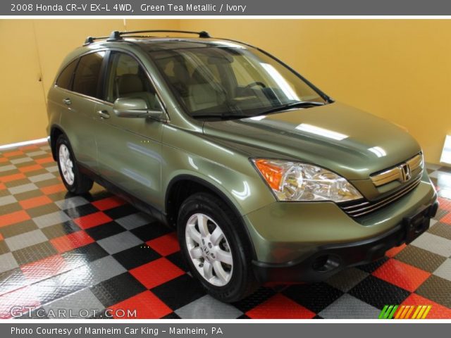2008 Honda CR-V EX-L 4WD in Green Tea Metallic