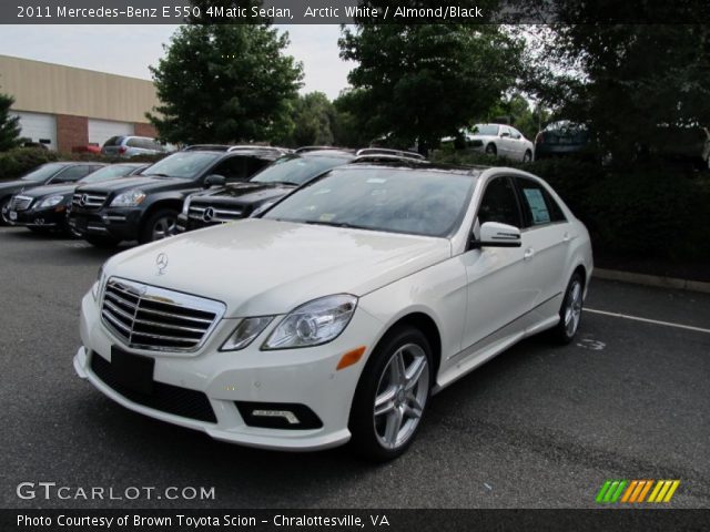 2011 Mercedes-Benz E 550 4Matic Sedan in Arctic White