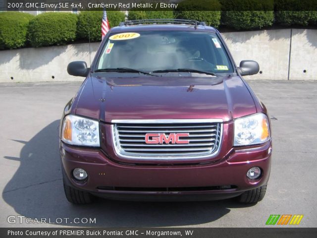 2007 GMC Envoy SLE 4x4 in Cranberry Red Metallic