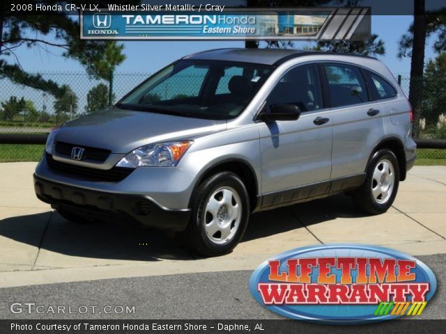 2008 Honda CR-V LX in Whistler Silver Metallic