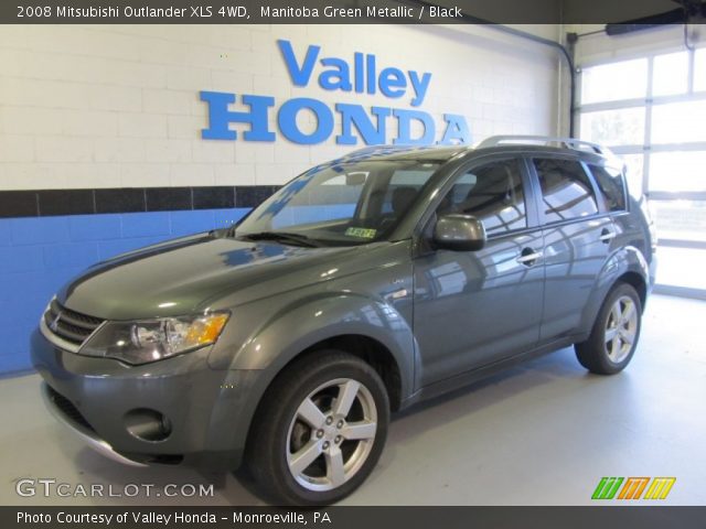 2008 Mitsubishi Outlander XLS 4WD in Manitoba Green Metallic