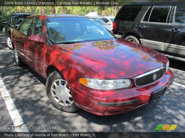 2004 Buick Century Standard in Cardinal Red Metallic