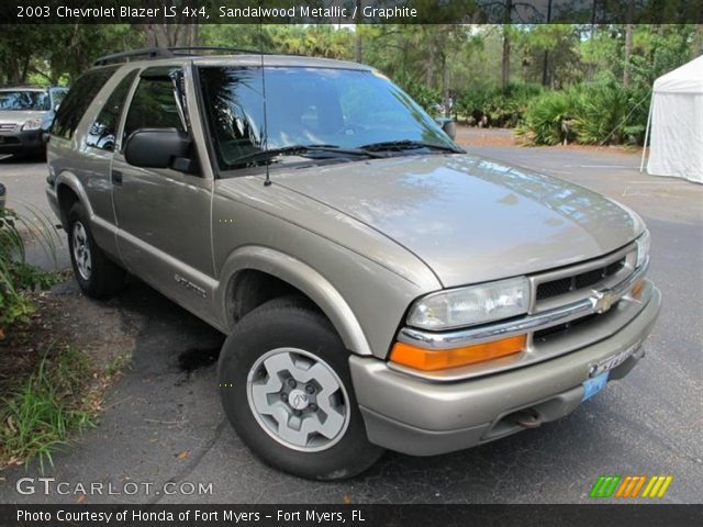 2003 Chevrolet Blazer LS 4x4 in Sandalwood Metallic