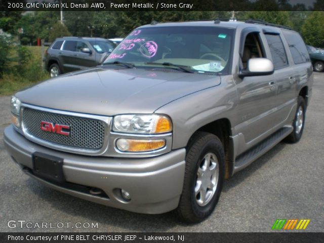 2003 GMC Yukon XL Denali AWD in Pewter Metallic