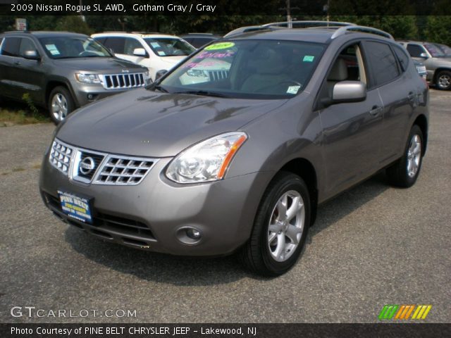 2009 Nissan Rogue SL AWD in Gotham Gray