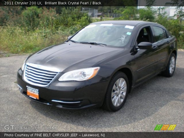 2011 Chrysler 200 LX in Brilliant Black Crystal Pearl