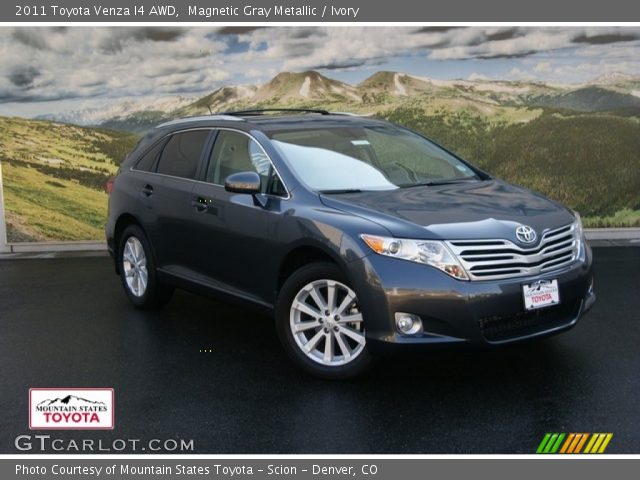 2011 Toyota Venza I4 AWD in Magnetic Gray Metallic