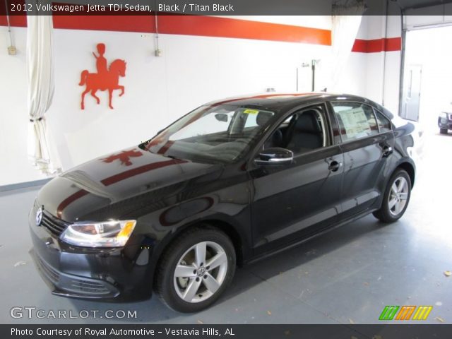 2012 Volkswagen Jetta TDI Sedan in Black