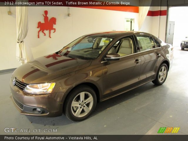 2012 Volkswagen Jetta TDI Sedan in Toffee Brown Metallic