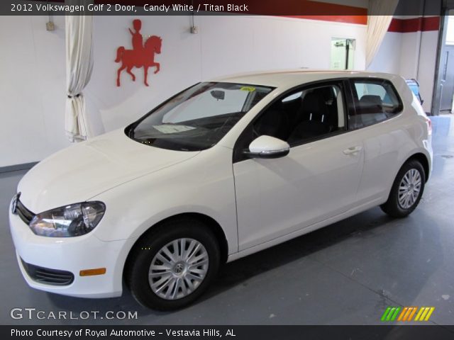 2012 Volkswagen Golf 2 Door in Candy White