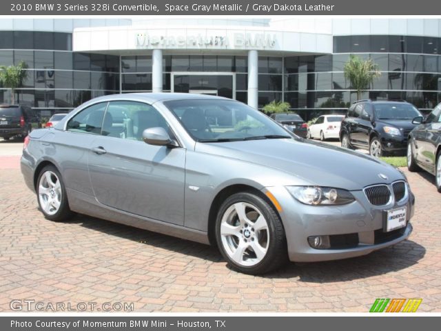 2010 BMW 3 Series 328i Convertible in Space Gray Metallic