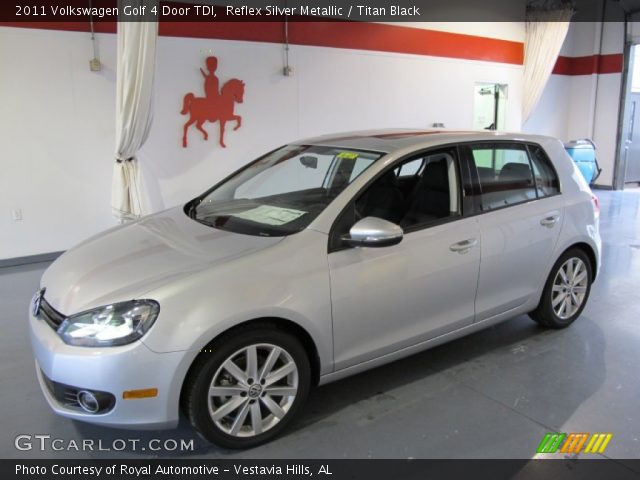 2011 Volkswagen Golf 4 Door TDI in Reflex Silver Metallic