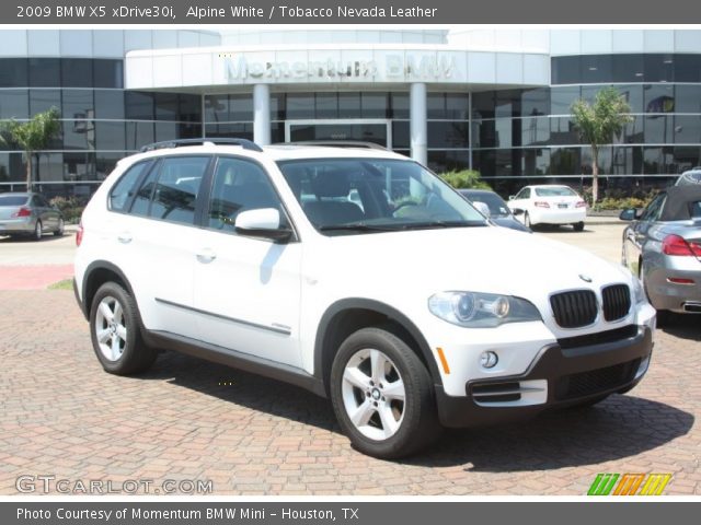 2009 BMW X5 xDrive30i in Alpine White