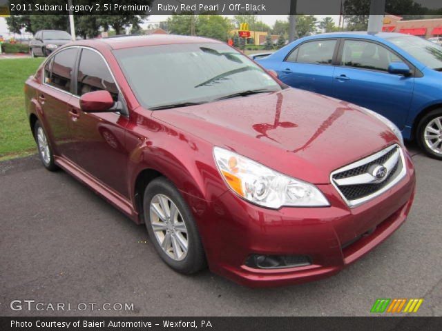 2011 Subaru Legacy 2.5i Premium in Ruby Red Pearl