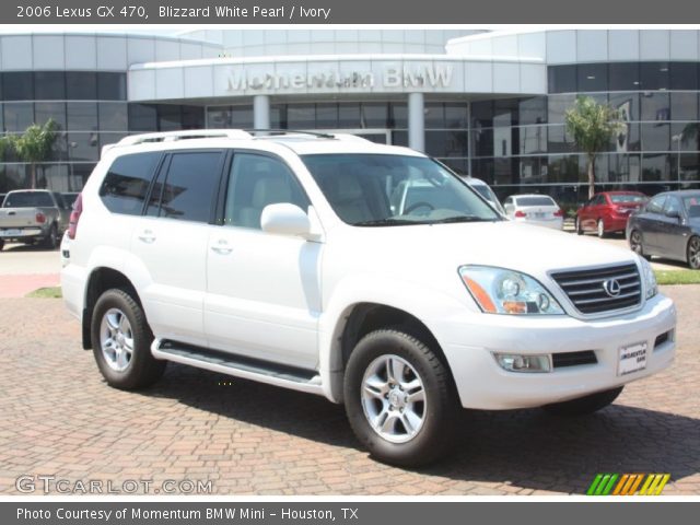 2006 Lexus GX 470 in Blizzard White Pearl