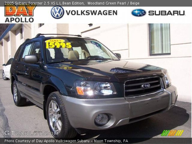 2005 Subaru Forester 2.5 XS L.L.Bean Edition in Woodland Green Pearl