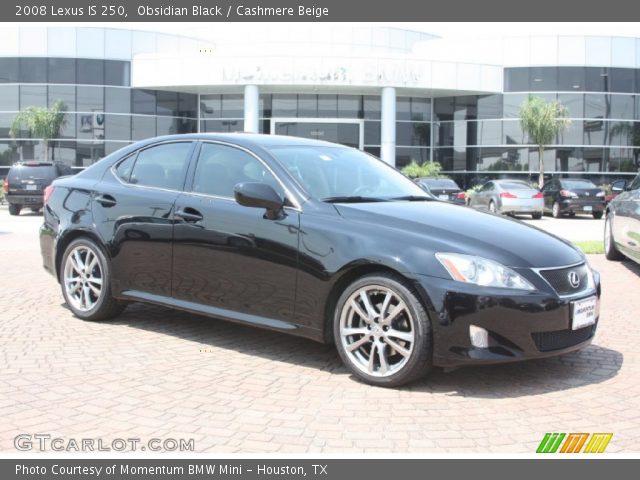 2008 Lexus IS 250 in Obsidian Black