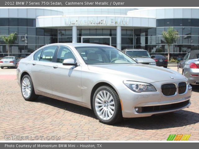 2012 BMW 7 Series 750i Sedan in Cashmere Silver Metallic