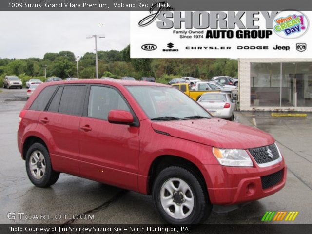 2009 Suzuki Grand Vitara Premium in Volcano Red