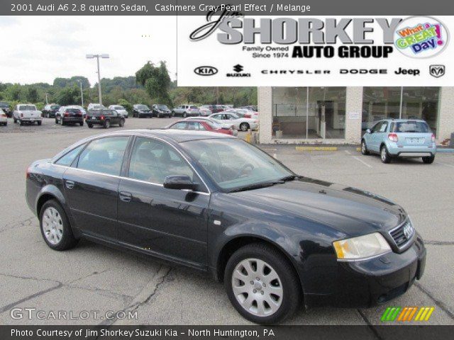 2001 Audi A6 2.8 quattro Sedan in Cashmere Gray Pearl Effect