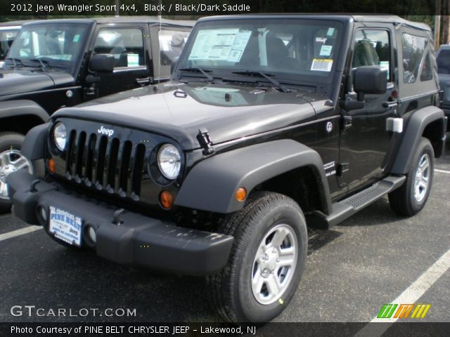 2012 Jeep Wrangler Sport 4x4 in Black