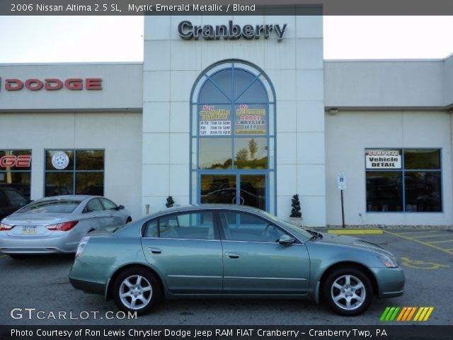 2006 Nissan Altima 2.5 SL in Mystic Emerald Metallic