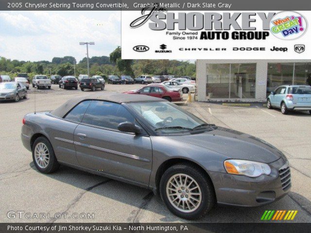 2005 Chrysler Sebring Touring Convertible in Graphite Metallic