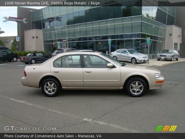 1998 Nissan Maxima GXE in Pebble Beige Metallic