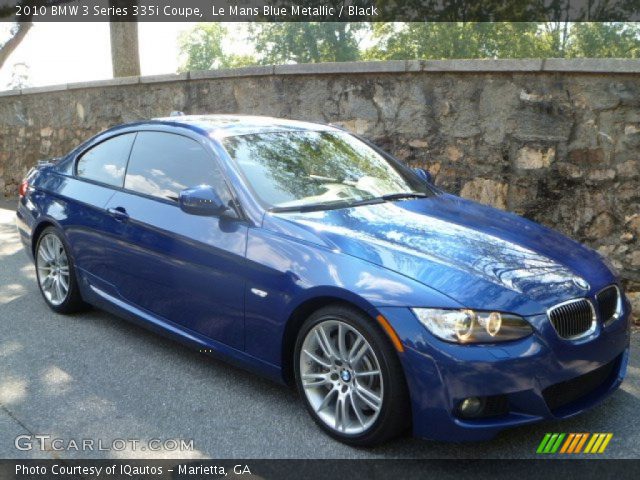 2010 BMW 3 Series 335i Coupe in Le Mans Blue Metallic