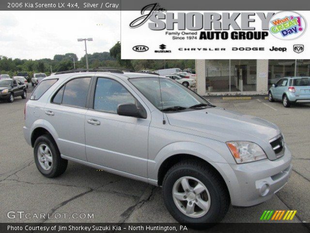 2006 Kia Sorento LX 4x4 in Silver