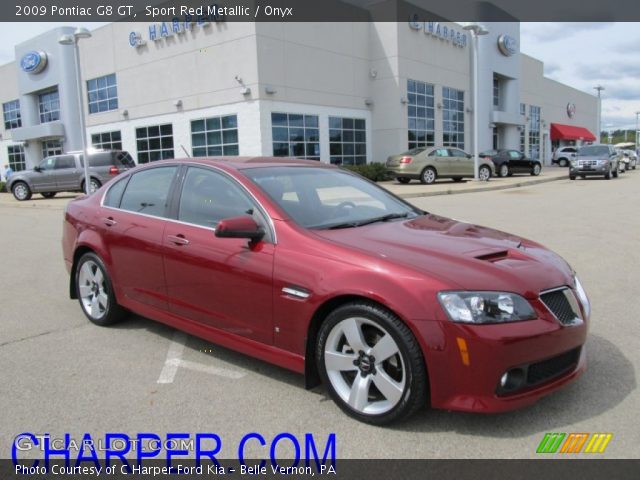 2009 Pontiac G8 GT in Sport Red Metallic