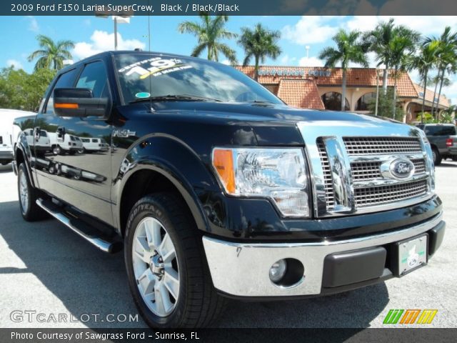 2009 Ford F150 Lariat SuperCrew in Black