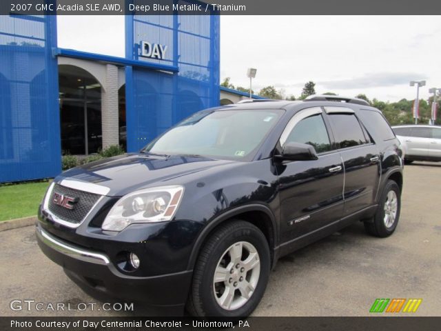 2007 GMC Acadia SLE AWD in Deep Blue Metallic